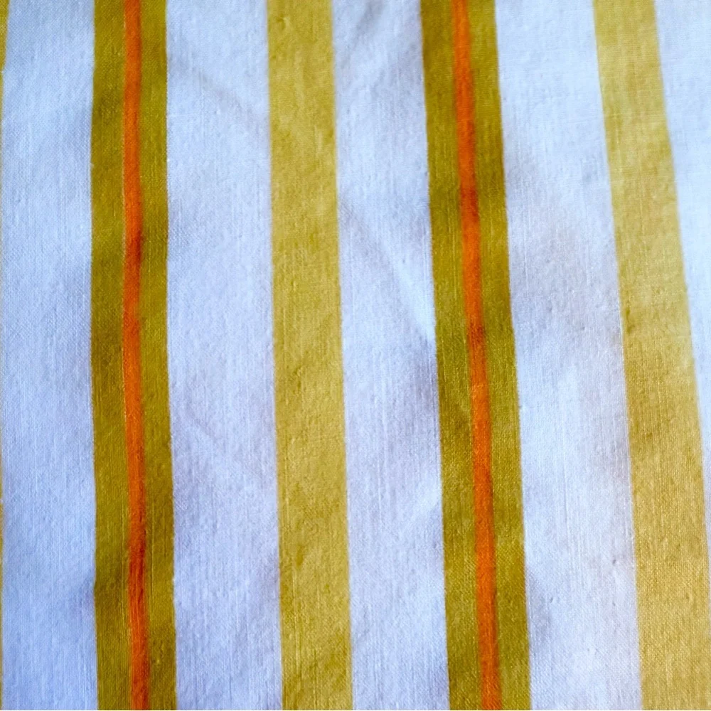 VTG Full Size Flat Sheet, Striped, Sears